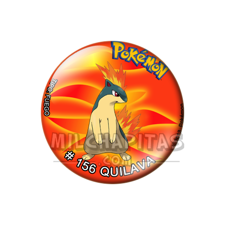 Chapa de Pokemon: Quilava