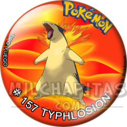 Chapa de Pokemon: Typhlosion