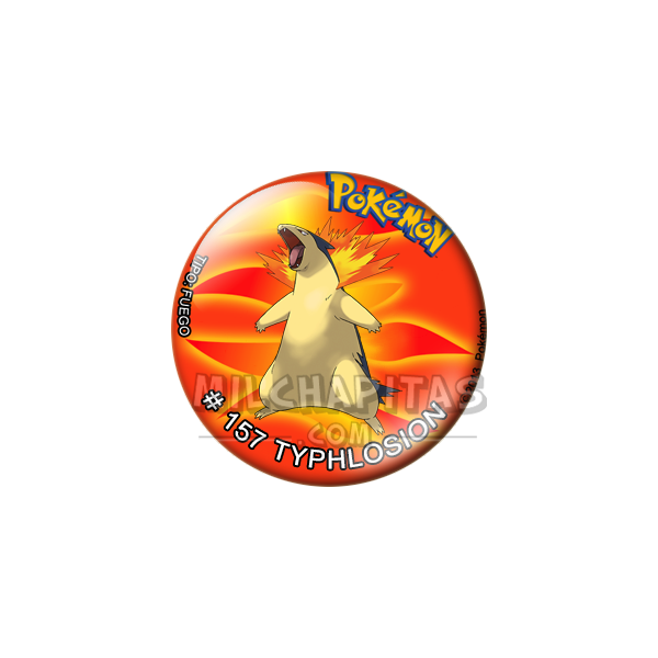 Chapa de Pokemon: Typhlosion
