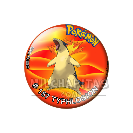 Chapa de Pokemon: Typhlosion