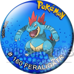 Chapa de Pokemon: Feraligatr