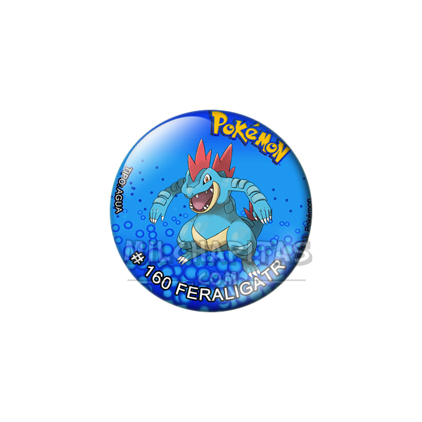 Chapa de Pokemon: Feraligatr
