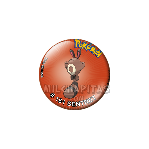 Chapa de Pokemon: Sentret