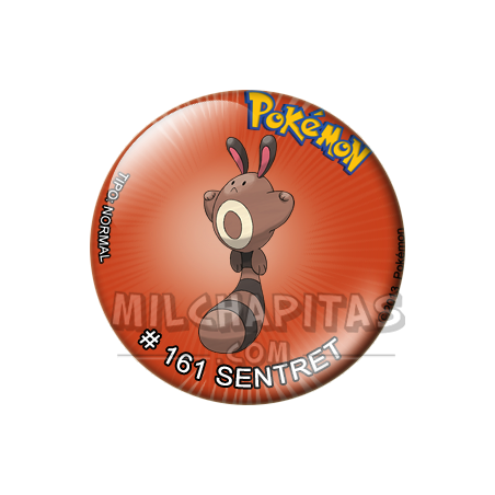 Chapa de Pokemon: Sentret