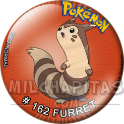Chapa de Pokemon: Furret