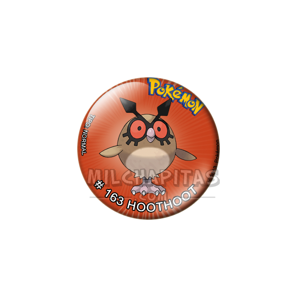 Chapa de Pokemon: Hoothoot