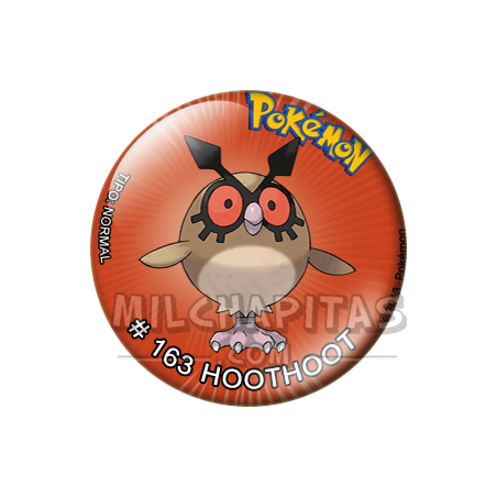 Chapa de Pokemon: Hoothoot