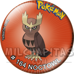 Chapa de Pokemon: Noctowl