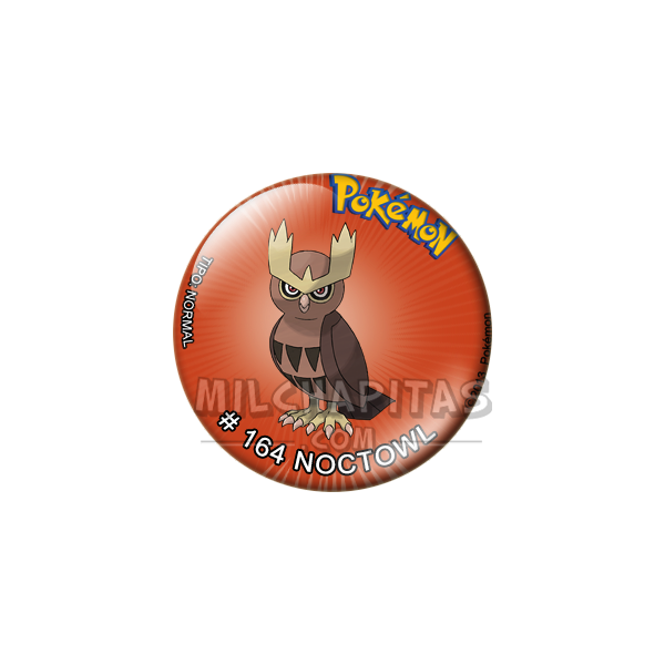 Chapa de Pokemon: Noctowl