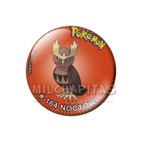 Chapa de Pokemon: Noctowl