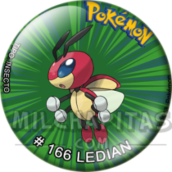 Chapa de Pokemon: Ledian