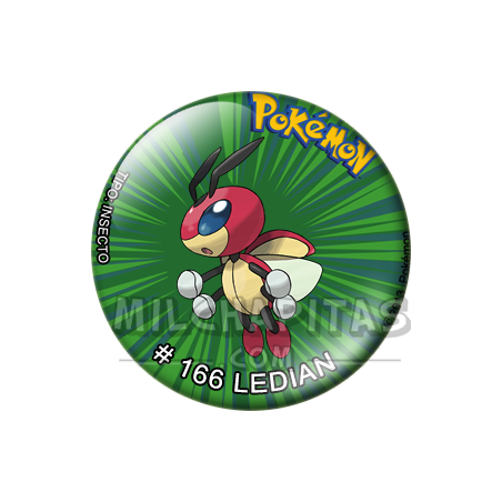 Chapa de Pokemon: Ledian
