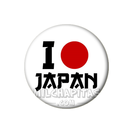 Chapa de I love...: I love Japan