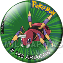 Chapa de Pokemon: Ariados
