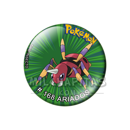 Chapa de Pokemon: Ariados