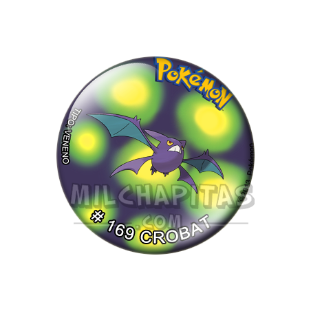 Chapa de Pokemon: Crobat