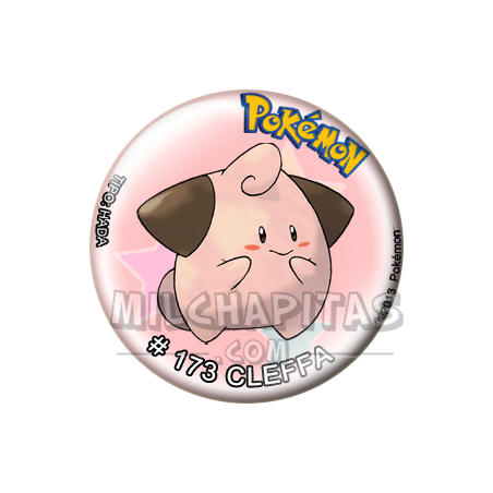 Chapa de Pokemon: Cleffa