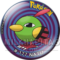 Chapa de Pokemon: Natu