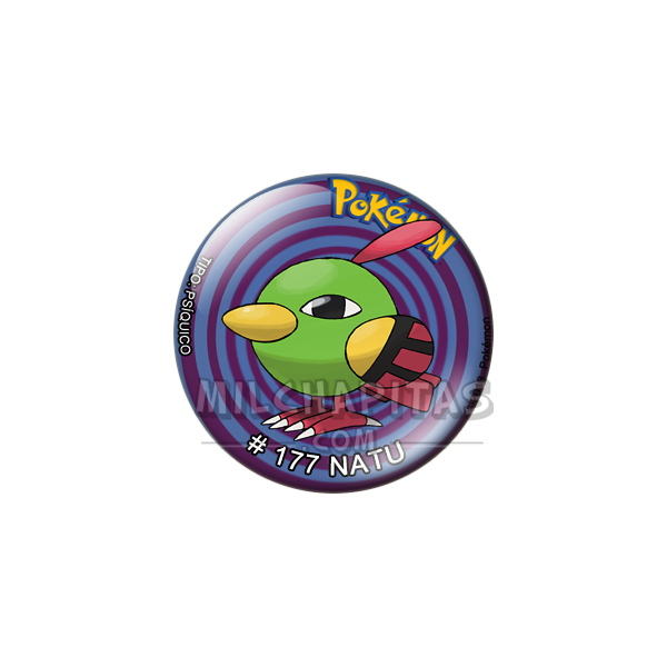 Chapa de Pokemon: Natu