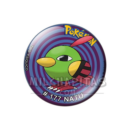 Chapa de Pokemon: Natu