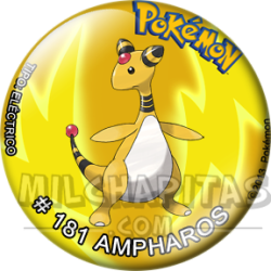 Chapa de Pokemon: Ampharos