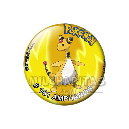 Chapa de Pokemon: Ampharos