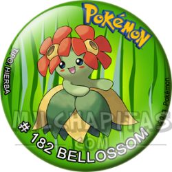Chapa de Pokemon: Bellossom