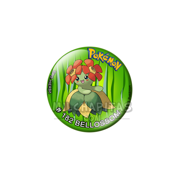 Chapa de Pokemon: Bellossom