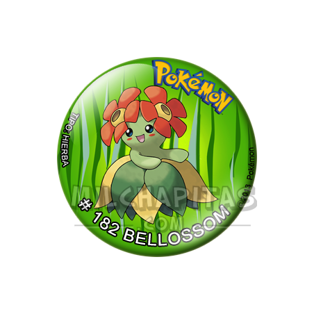 Chapa de Pokemon: Bellossom