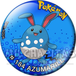 Chapa de Pokemon: Azumarill