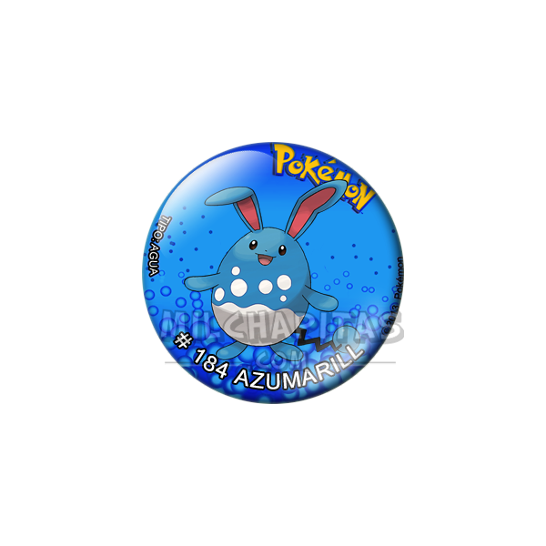 Chapa de Pokemon: Azumarill