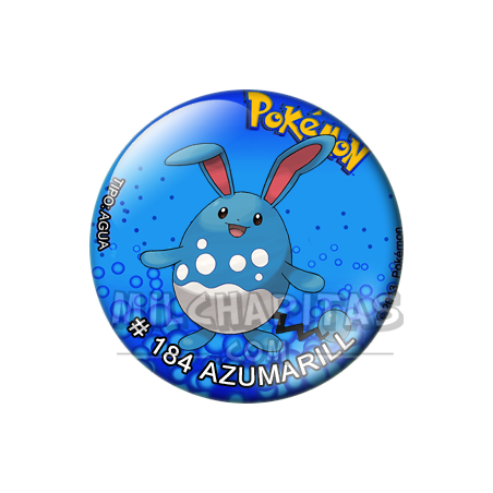 Chapa de Pokemon: Azumarill