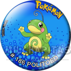 Chapa de Pokemon: Politoed