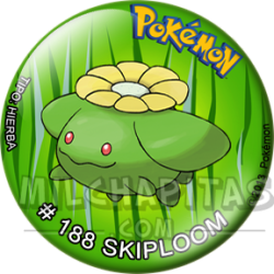 Chapa de Pokemon: Skiploom