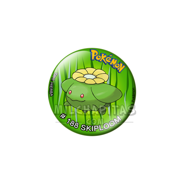 Chapa de Pokemon: Skiploom