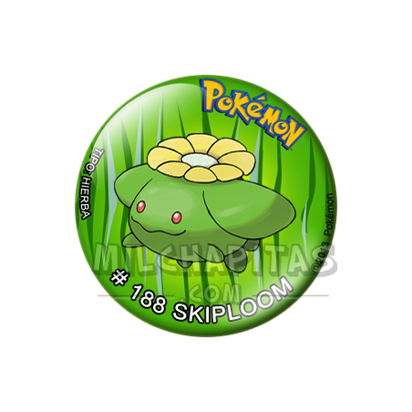 Chapa de Pokemon: Skiploom