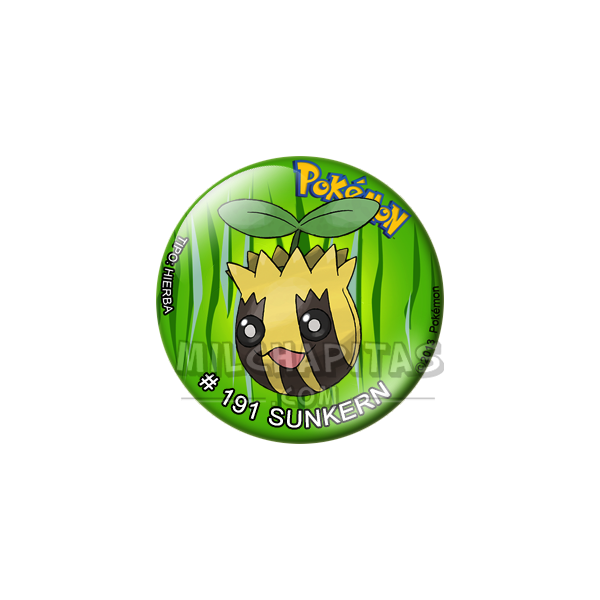 Chapa de Pokemon: Sunkern