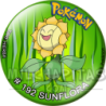 Chapa de Pokemon: Sunflora