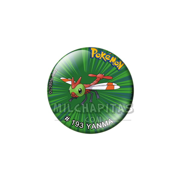 Chapa de Pokemon: Yanma