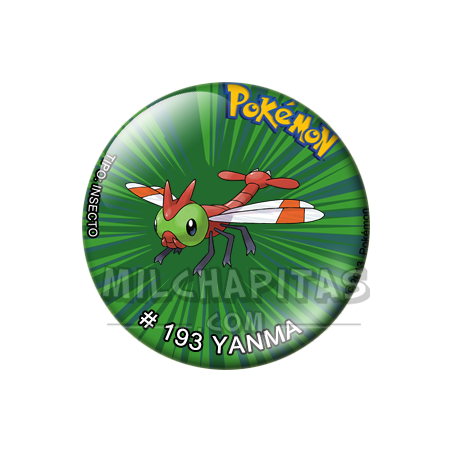 Chapa de Pokemon: Yanma