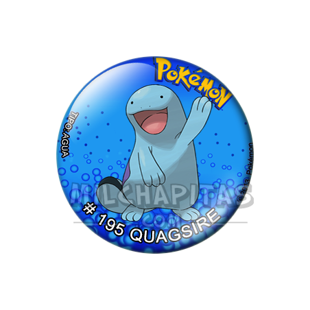 Chapa de Pokemon: Quagsire
