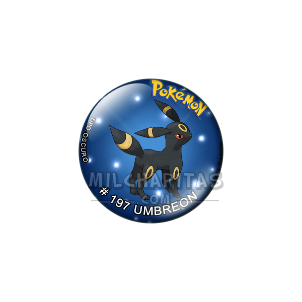 Chapa de Pokemon: Umbreon