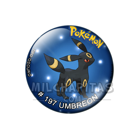 Chapa de Pokemon: Umbreon