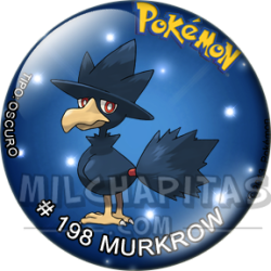 Chapa de Pokemon: Murkrow