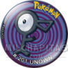 Chapa de Pokemon: Unown