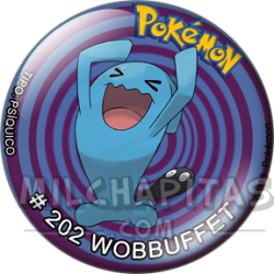Chapa de Pokemon: Wobbuffet