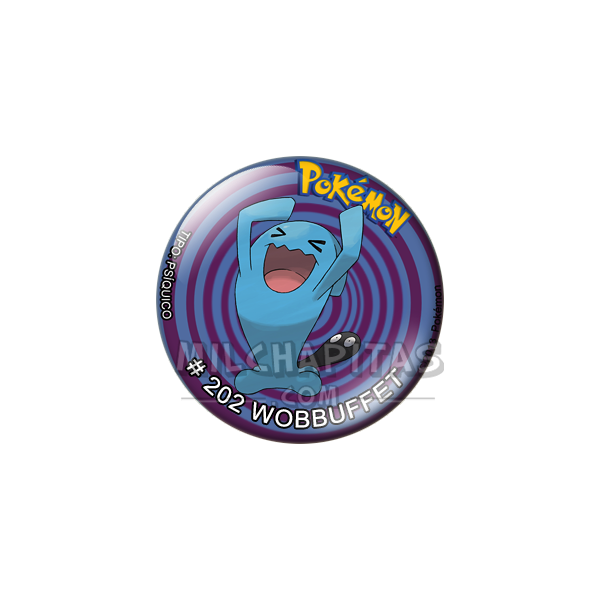 Chapa de Pokemon: Wobbuffet