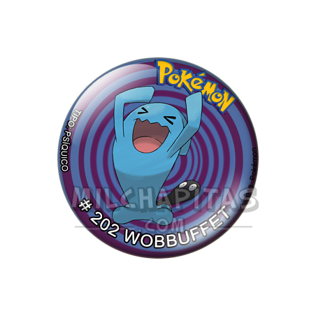 Chapa de Pokemon: Wobbuffet