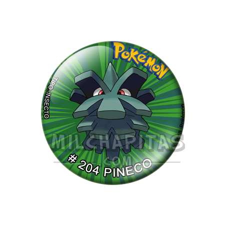 Chapa de Pokemon: Pineco