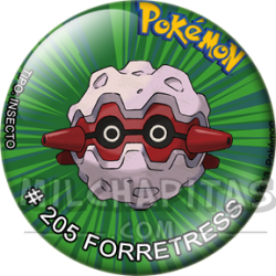 Chapa de Pokemon: Forretress